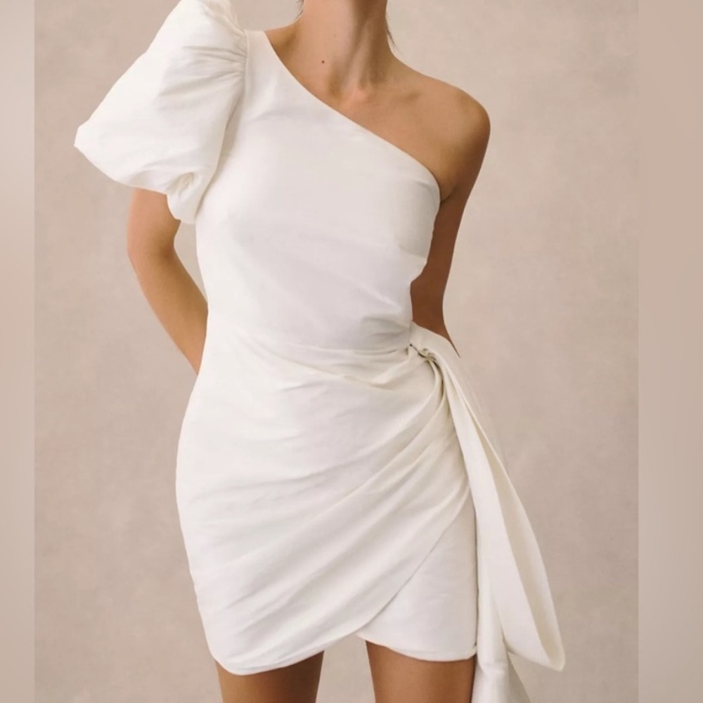 NWT Sachin & Babi Dova white Dress 6